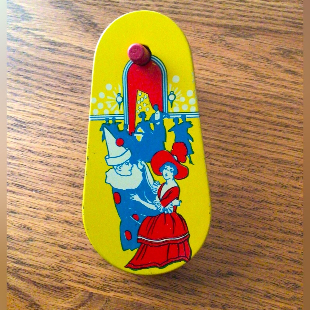 Vintage noise maker toy.